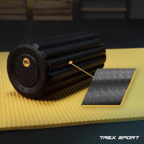 Массажный ролик  Trex Sport TX-030EPR EPP 30 см black - фото №5
